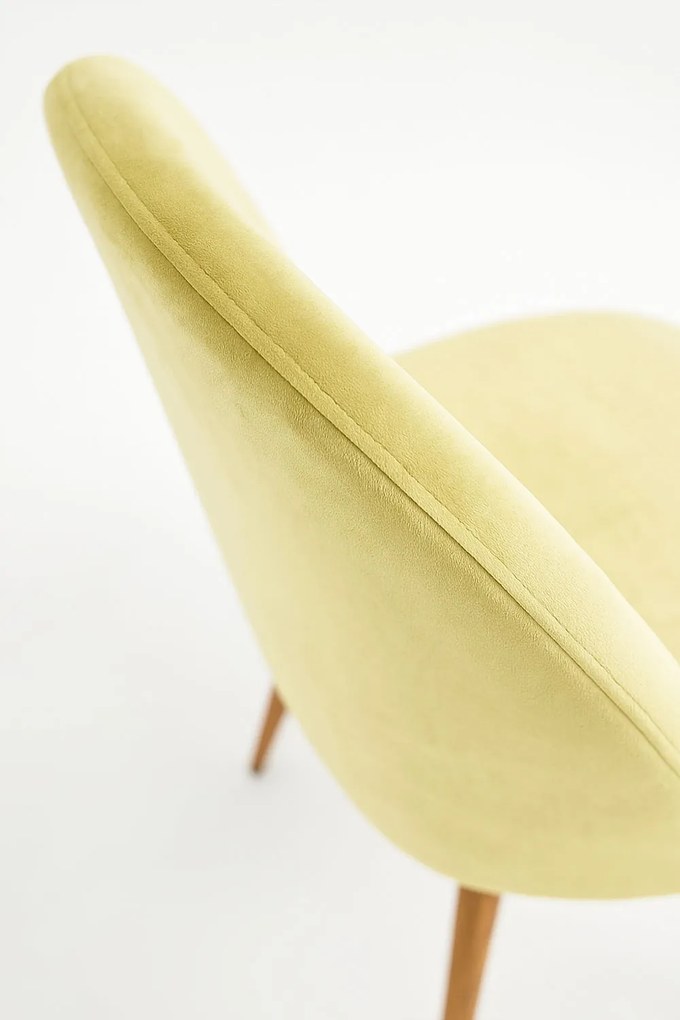 Zestaw 4 krzese aksamitnych Vint