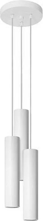 Lampa wisząca LAGOS 3P biała