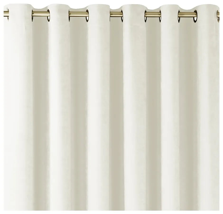 Kremowa zasłona 140x225 cm Milana – Homede