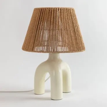 Lampa Stołowa Armeida Biała - Sklum