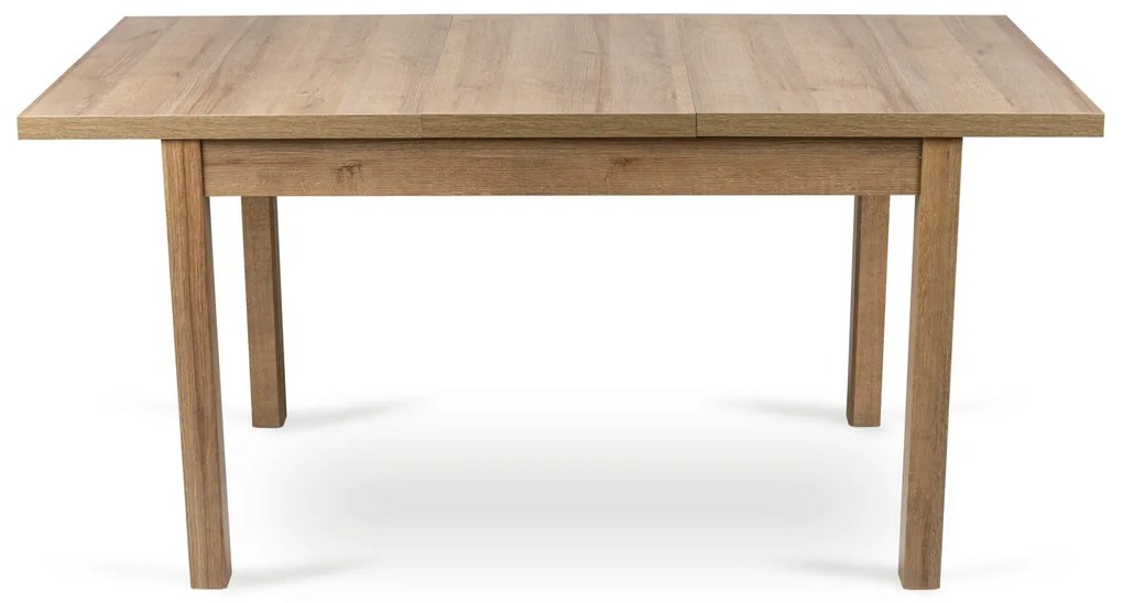 Stół Prostokątny Rozkładany SKUBI 120-160 cm Dąb Riviera Nowoczesny