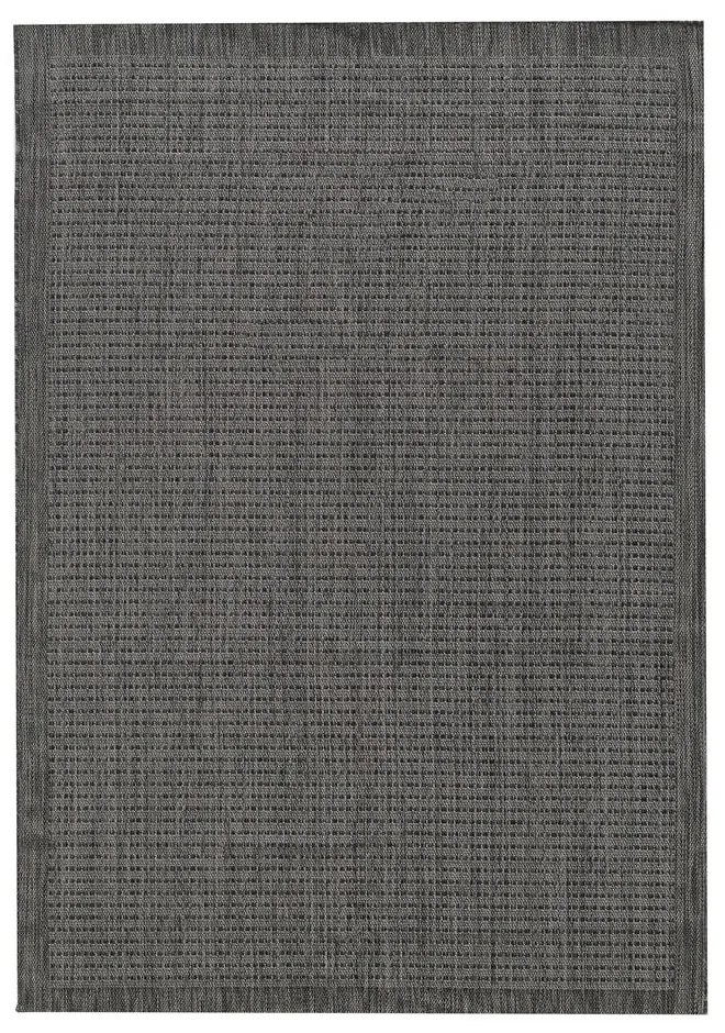 Ciemnoszary dywan odpowiedni na zewnątrz 60x100 cm Giza – Ayyildiz Carpets