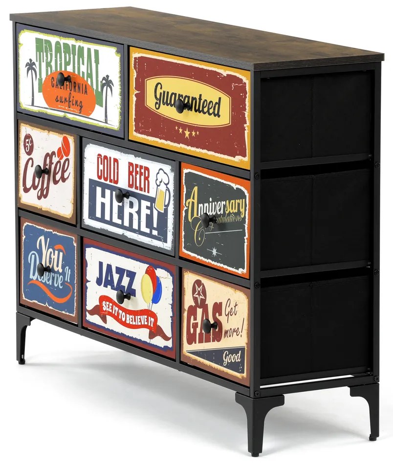 Komoda w stylu vintage, 103 x 30 x 78 cm