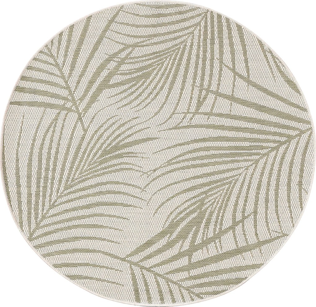 Dywan Lineo beige/jungle green 120cm