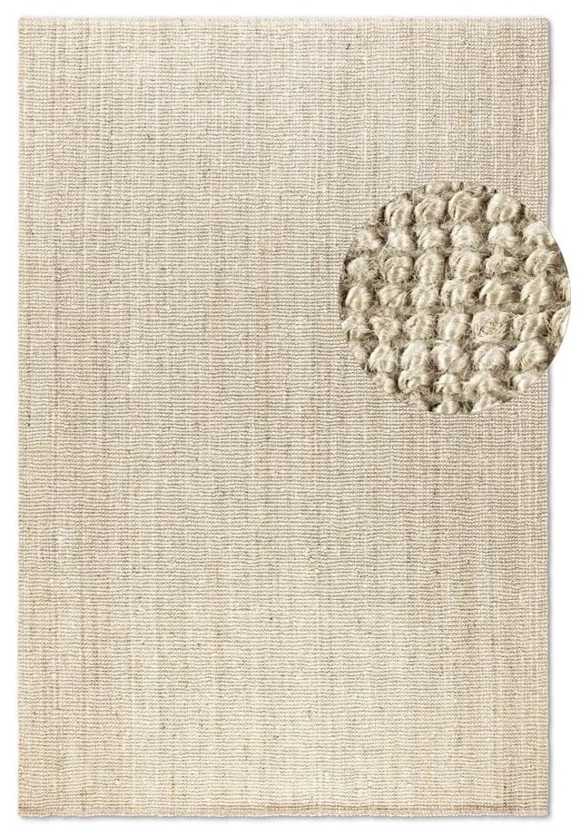 Kremowy dywan z juty 120x170 cm Bouclé – Hanse Home