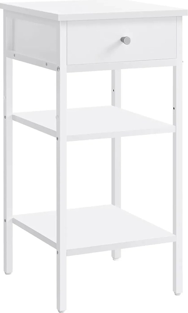 Nowoczesna biała szafka nocna L5-R20