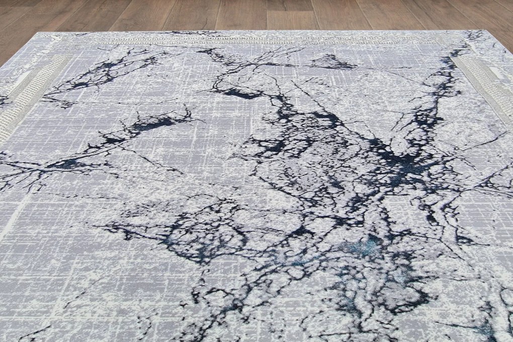Dywan vintage Beyond Marmurek szary 240 cm x 330 cm