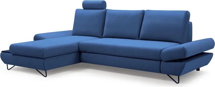 Narożnik LOFT z funkcją spania Regulowane zagłówki i podłokietniki Lewa strona Mono 241