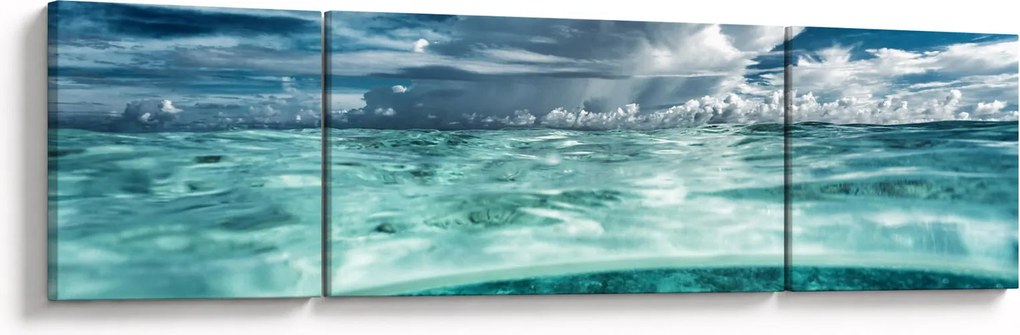Obraz - Widok pod poziomem morza (170x50 cm)