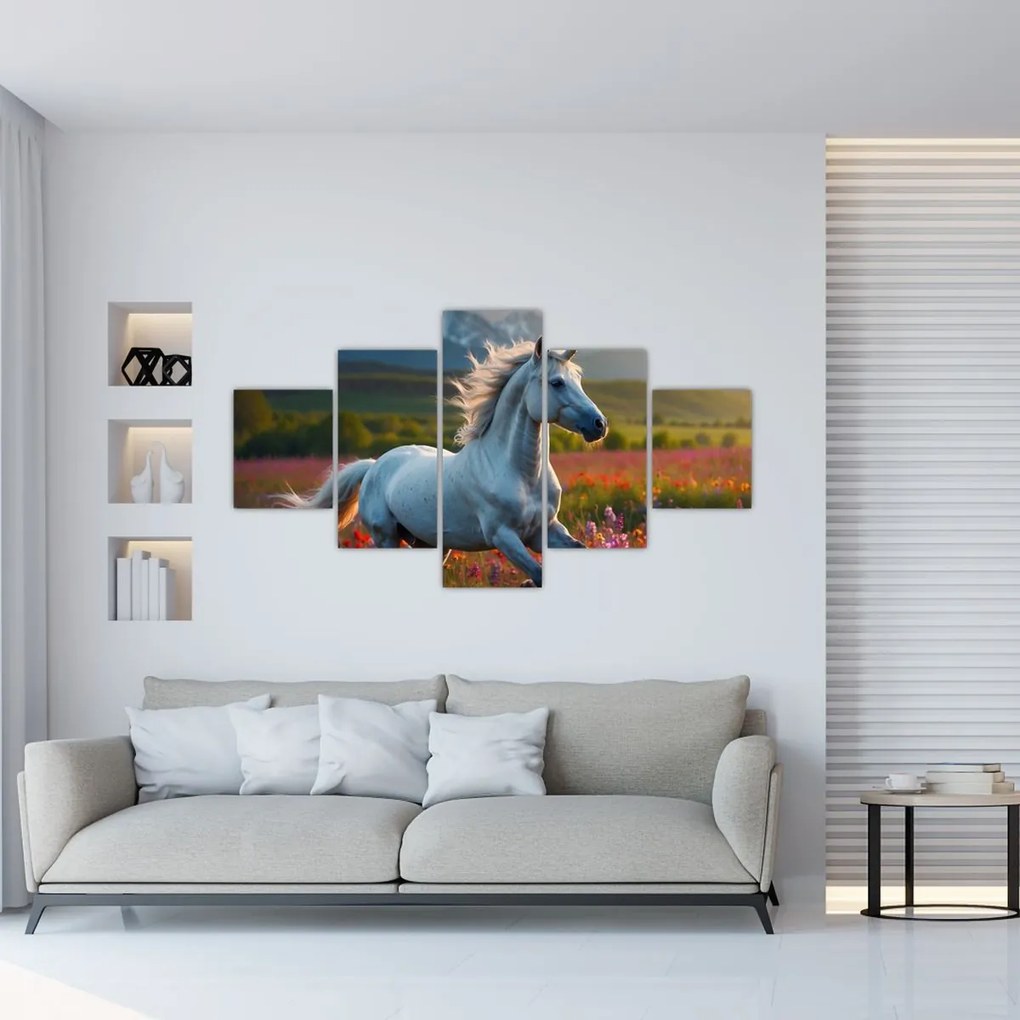 Obraz - Jednorożec (125x70 cm)