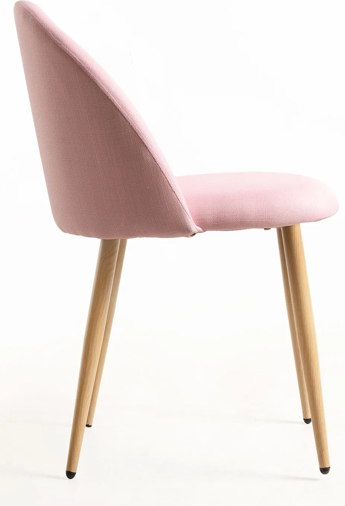 Zestaw 4 Krzese Vint Tkanina