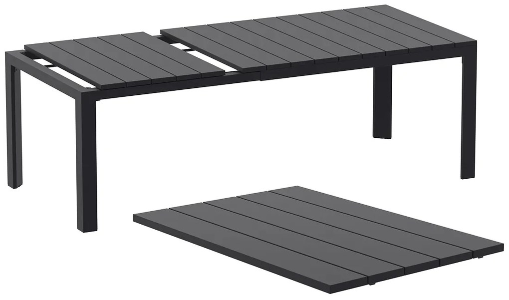 Zestaw mebli ogrodowych 4 krzesła Air i rozkładany stół Atlantic Table 140/210