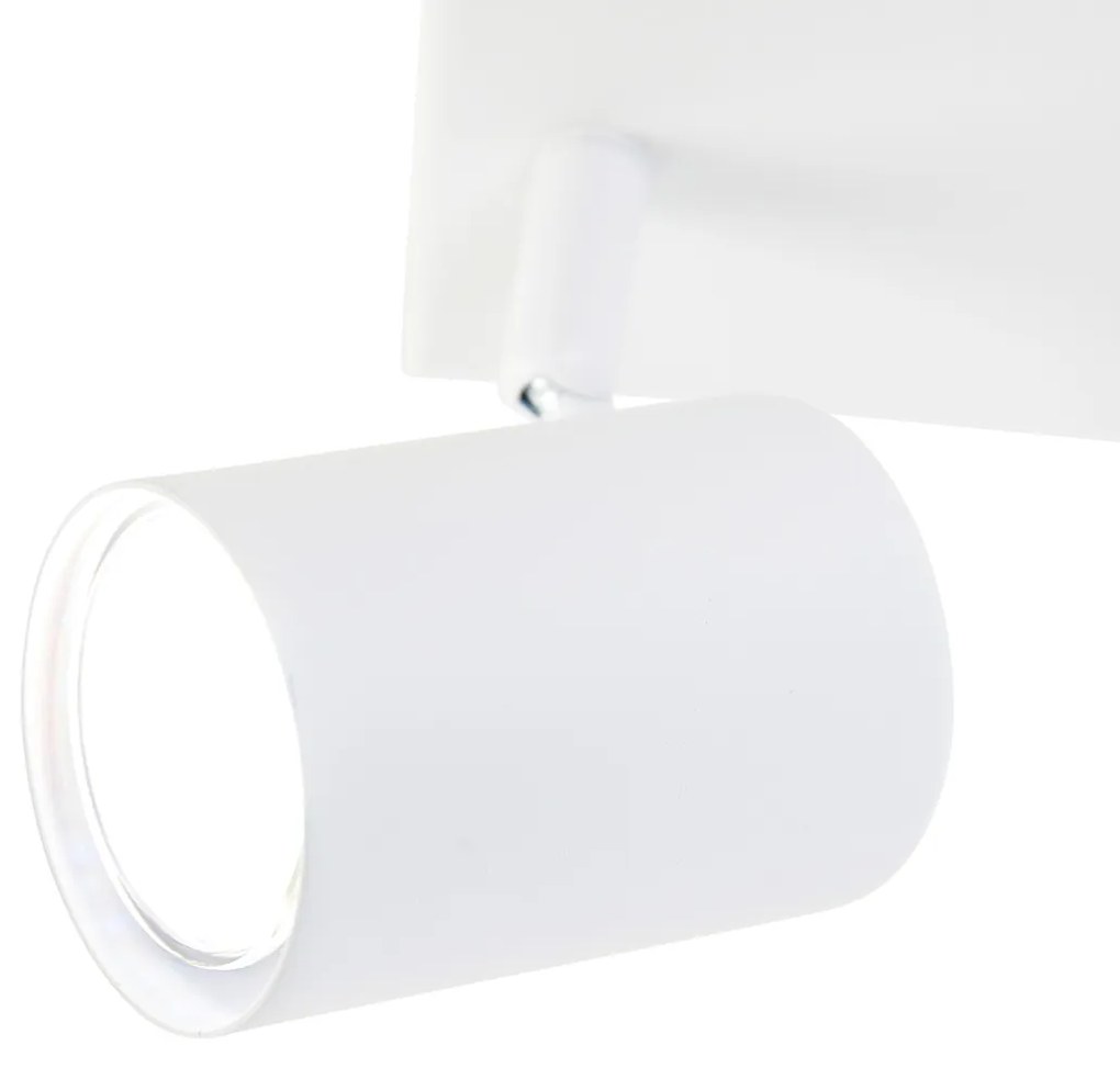 Inteligentny Plafon / Reflektorek / Spot / Spotow / Lampy sufitowe biały prostokątny w tym 2 WiFi GU10 - Jeana Nowoczesny Oswietlenie wewnetrzne
