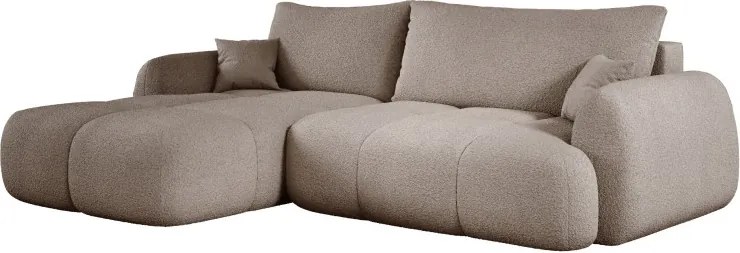 Narożnik COCO z funkcją spania poduszkami i pojemnikiem Now Or Never 16 DOMOHOME