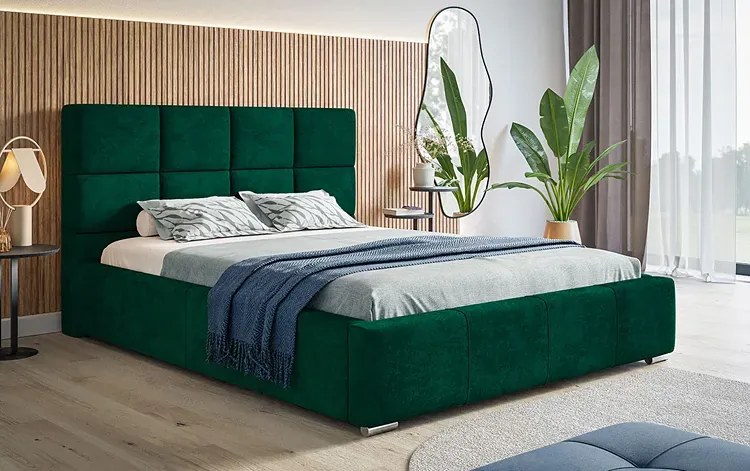 Dwuosobowe łóżko z pojemnikiem 180x200 Tri 3X - 36 kolorów