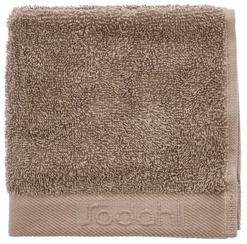 Brązowy bawełniany ręcznik frotte 30x30 cm Comfort – Södahl