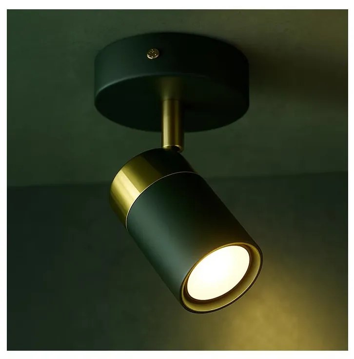 Brilagi - Kinkiet punktowy POKER 1xGU10/25W/230V zielony