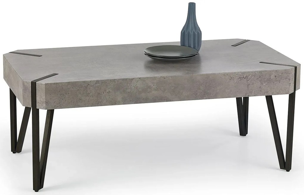 Industrialna ława Czarny mat F8-G33