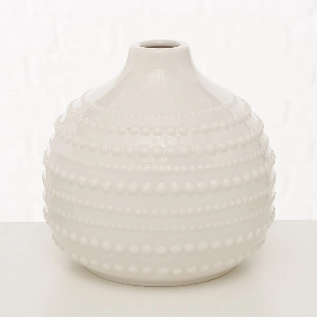 Wazon dekoracyjny Meruna, porcelanowy, 3 sztuki