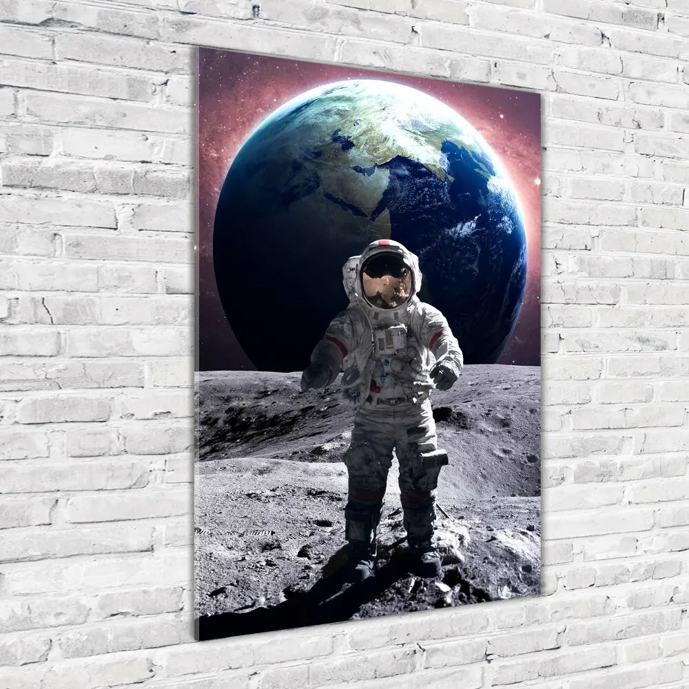 Foto obraz szkło akryl pionowy Astronauta