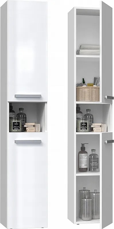 Półka łazienkowa Nel I BRILLIANT WHITE