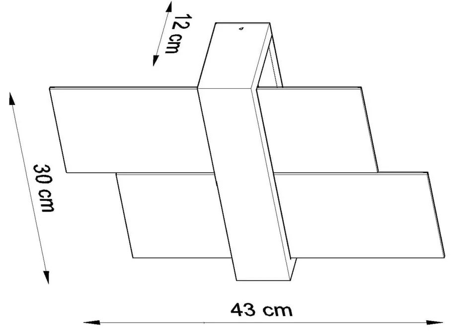 Kinkiet Sollux Leda Natural