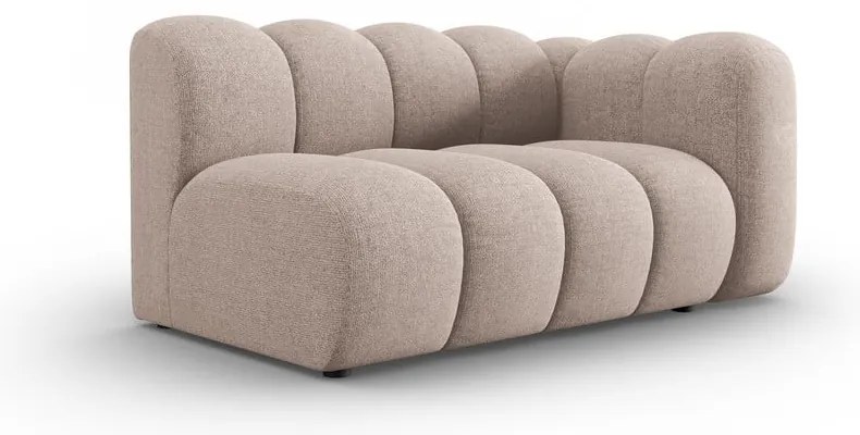 Beżowy moduł sofy (prawostronny) Lupine – Micadoni Home