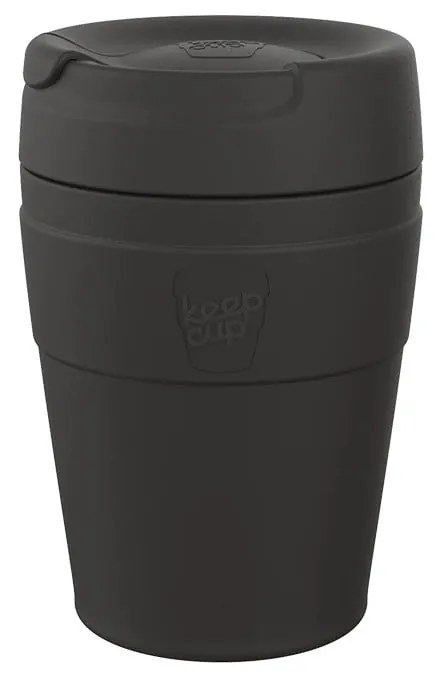 Czarny kubek termiczny 340 ml Helix Thermal Black M – KeepCup
