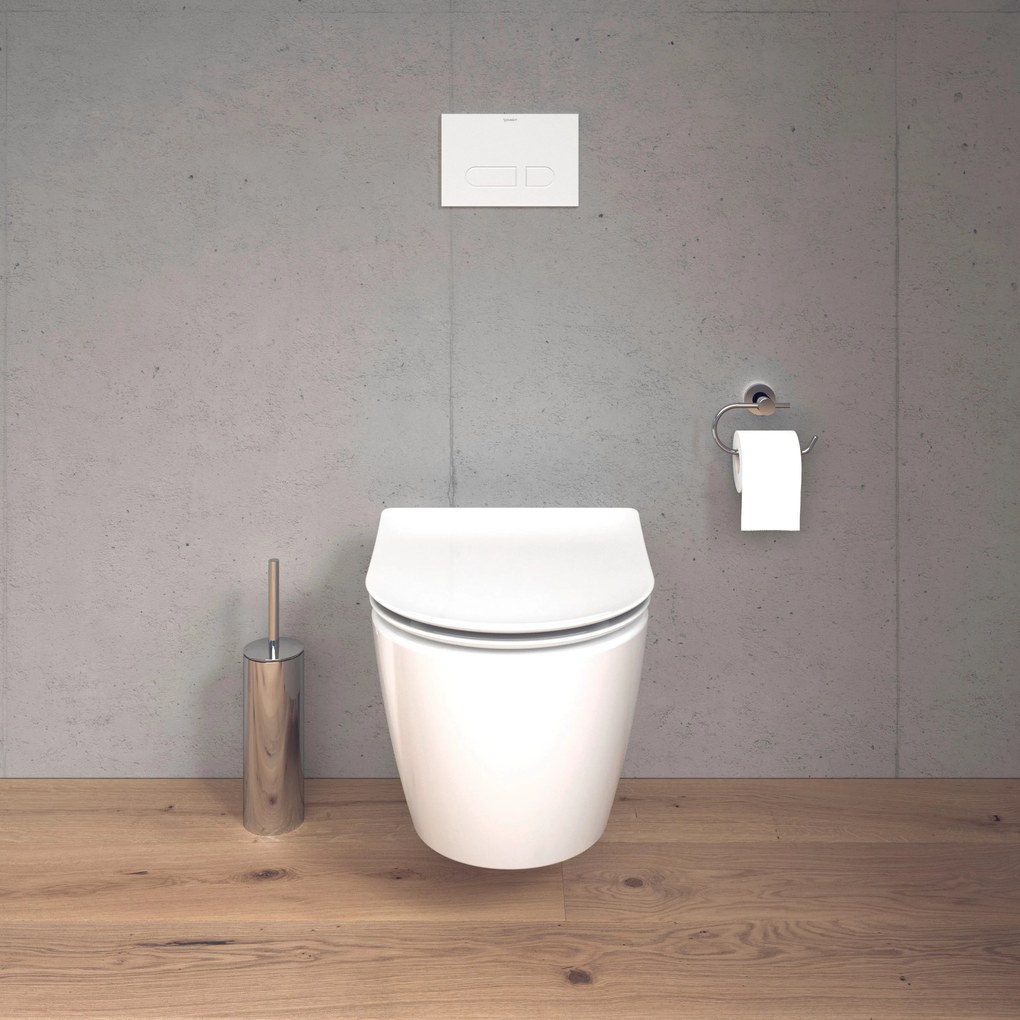 Duravit Soleil zestaw WC wiszący z deską sedesową - ukryte mocowanieBiały - technologia HygieneGlaze & HygieneFlush