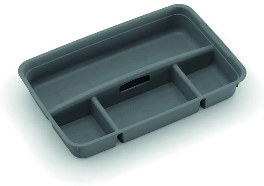 Szary plastikowy separator do pojemnika 54,5x36x8,5 cm K Latch Box – KIS