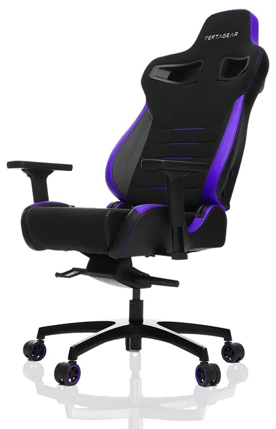 Vertagear Racing Series P-Line PL4500 HygennX Fotel Gamingowy Czarny/Fioletowy