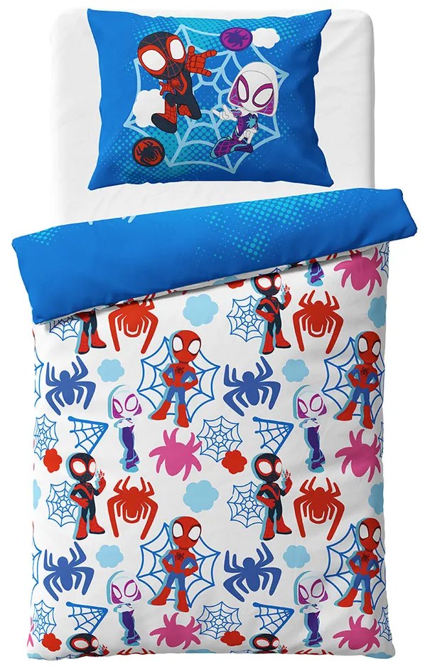 Pościel dziecięca Spidey Ratunek pająka, 140 x 200cm, 70 x 90 cm