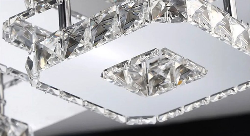 LAMPA KRYSZTAŁOWA PLAFON APP401-C