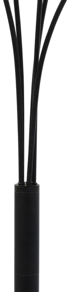 Czarno-złota lampa zodiac podłogowa regulowana - 3X EX184 P5-E74