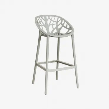 Wysoki Stołek Z Polipropylenu Ores Awokado & ↑75 Cm - Sklum