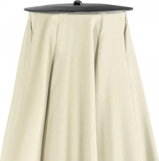 Doppler TELESTAR parasol ogrodowy 400 x 400 cm biały