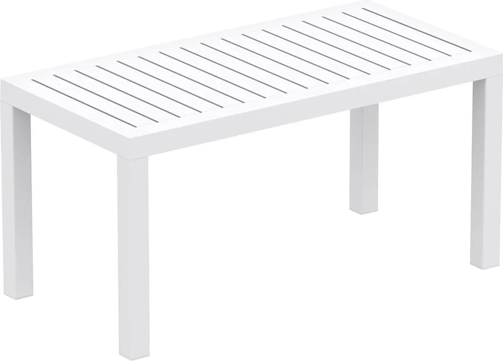Prostokątny stolik ogrodowy z tworzywa Ocean Table