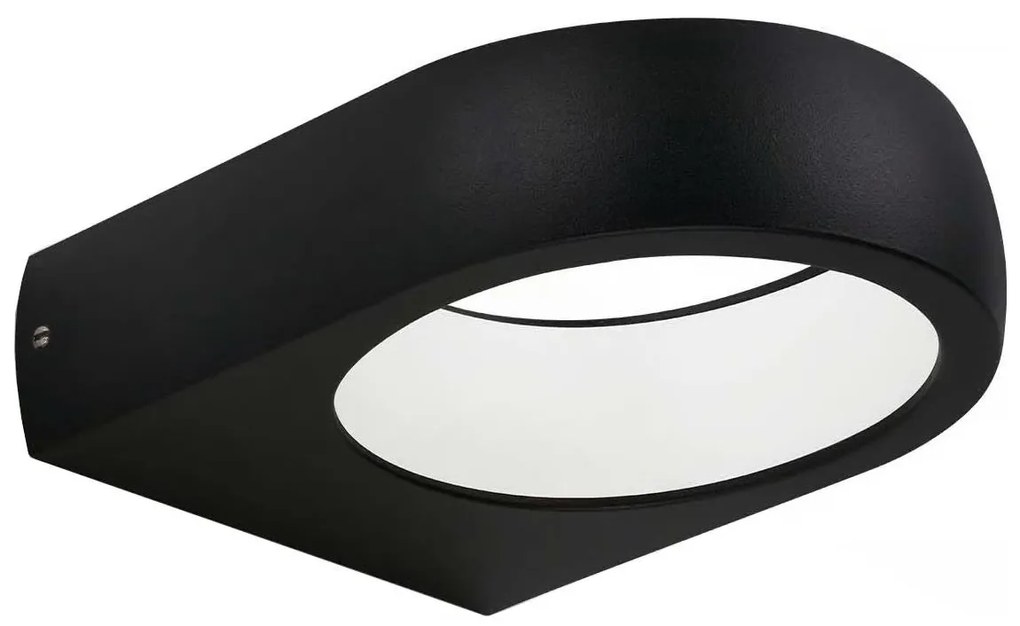 Telefunken 320205TF - Zewnętrzna oprawa ścienna LED/7,5W/230V IP44 czarna