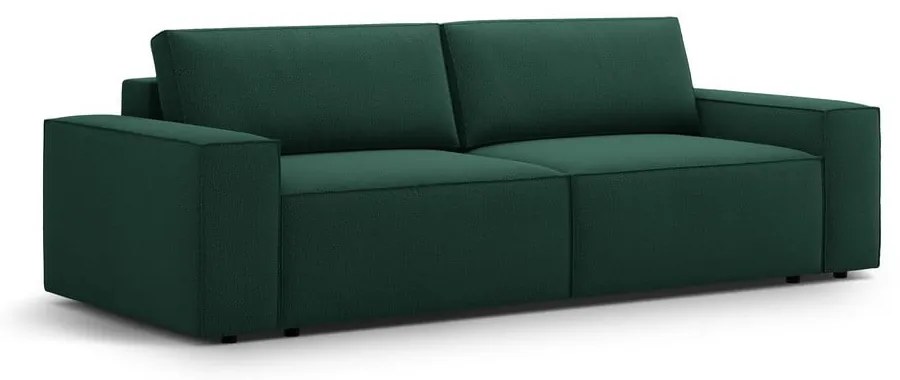 Zielona rozkładana sofa 247 cm Jodie – Micadoni Home