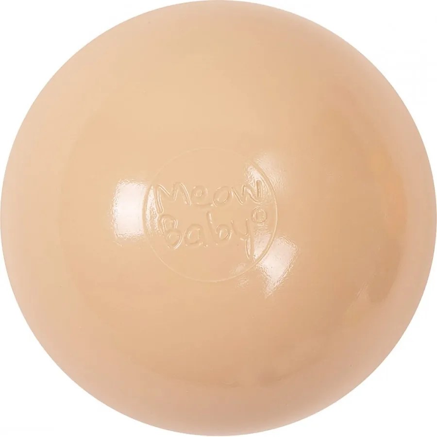 Plastikowe piłeczki do suchego basenu 7cm, 50 szt, beżowe - meowbaby®
