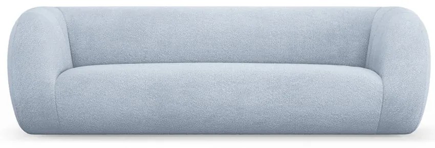 Jasnoniebieska sofa z materiału bouclé 230 cm Essen – Cosmopolitan Design