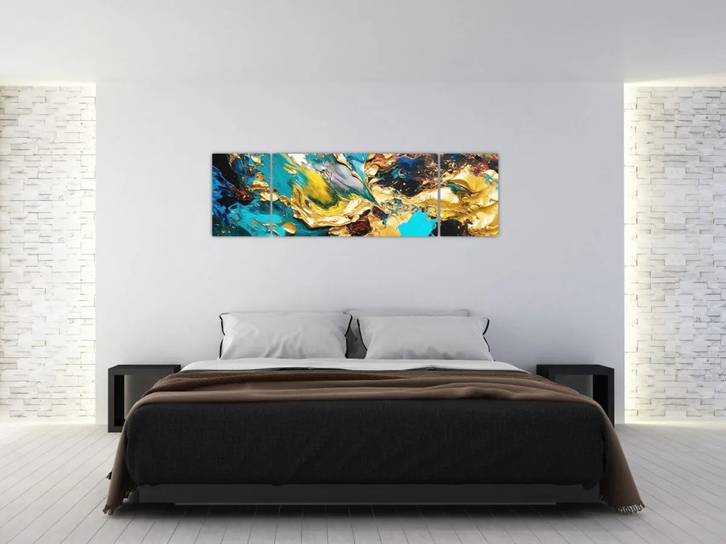 Obraz - Teksturowany obraz olejny (170x50 cm)