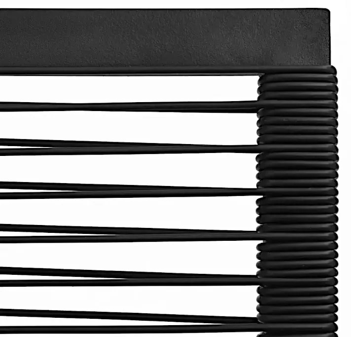 Zestaw dwóch minimalistycznych krzeseł rattanowych do ogrodu B3-Z73