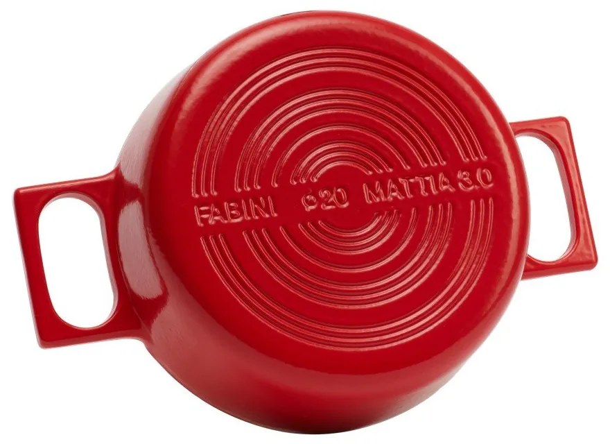 Garnek żeliwny z pokrywką odpowiedni na indukcję 2 l Mattia 3.0 – FABINI