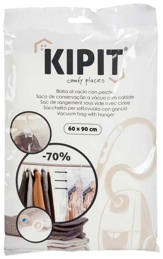 Worek próżniowy COMFY PLACE z wieszakiem i pompką