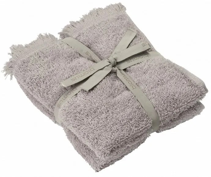 Jasnoszare bawełniane ręczniki zestaw 2 szt. 30x50 cm FRINO – Blomus