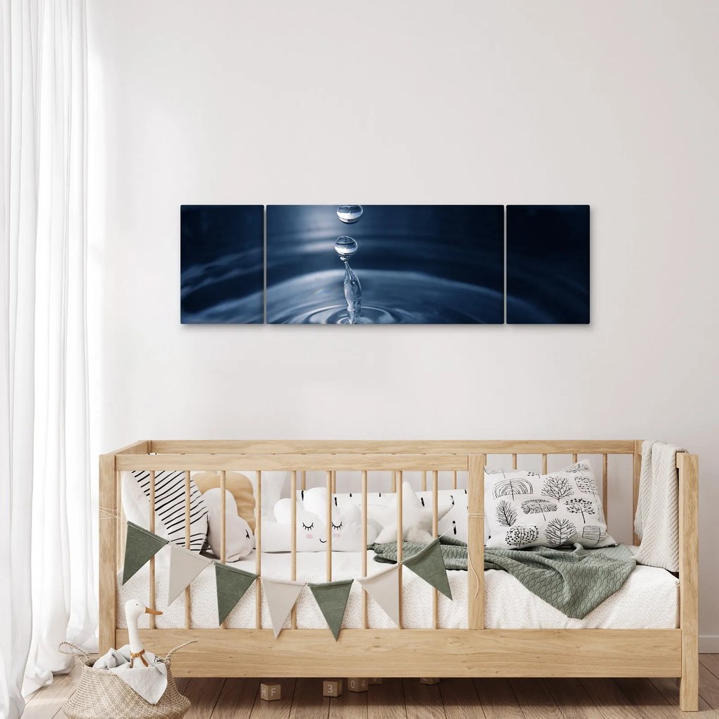 Obraz - Krople (170x50 cm)