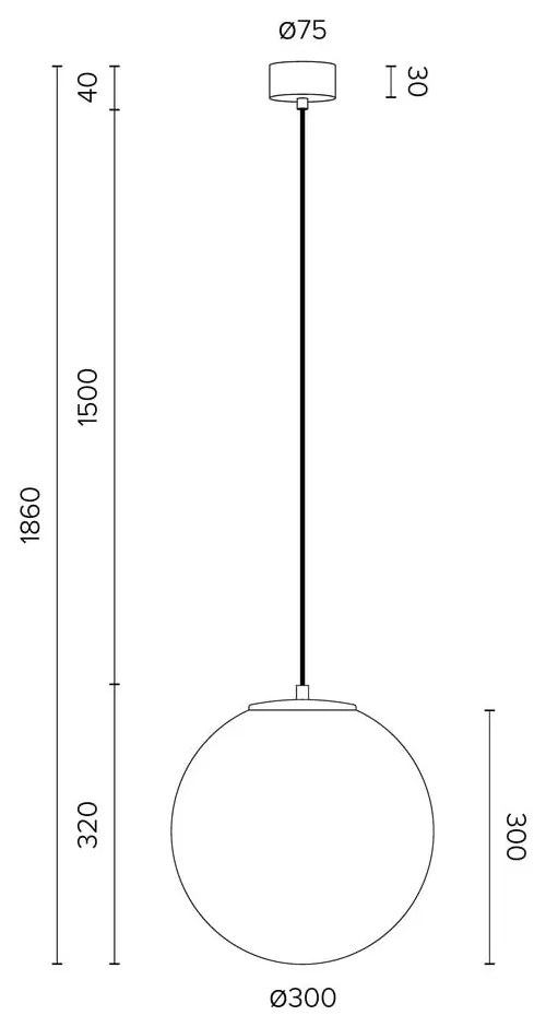 Biała lampa wisząca z obwódką w kolorze złota Sotto Luce TSUKI L