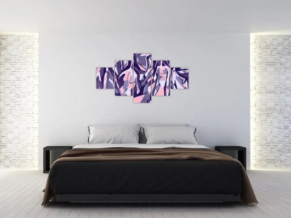 Obraz - Abstrakcyjne kobiety (125x70 cm)
