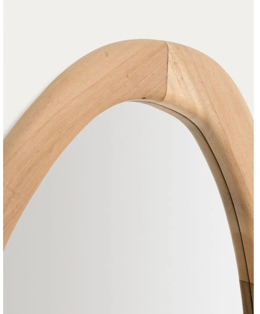 Lustro ścienne z drewnianą ramą 60x107 cm Selem – Kave Home